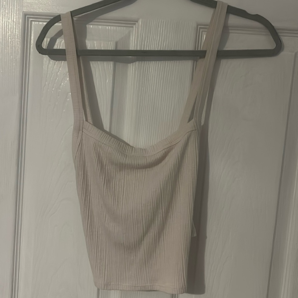 American Eagle white tank top